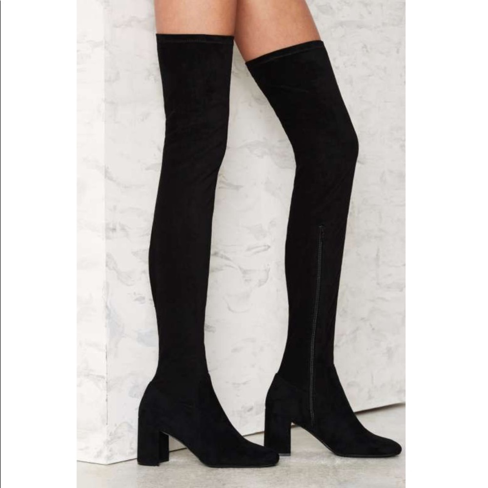 Jeffrey Campbell Over the Knee Thigh High Boots